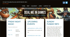 Desktop Screenshot of dealmeingames.com
